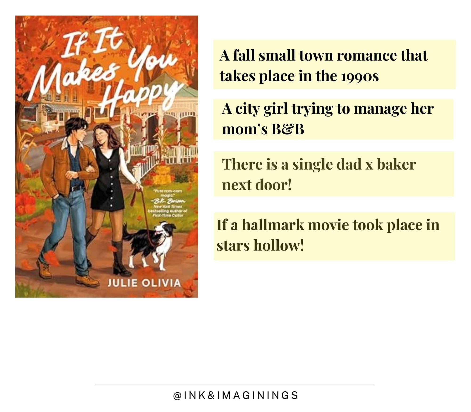 If It Makes You Happy by Julie Olivia Book Review and Summmary