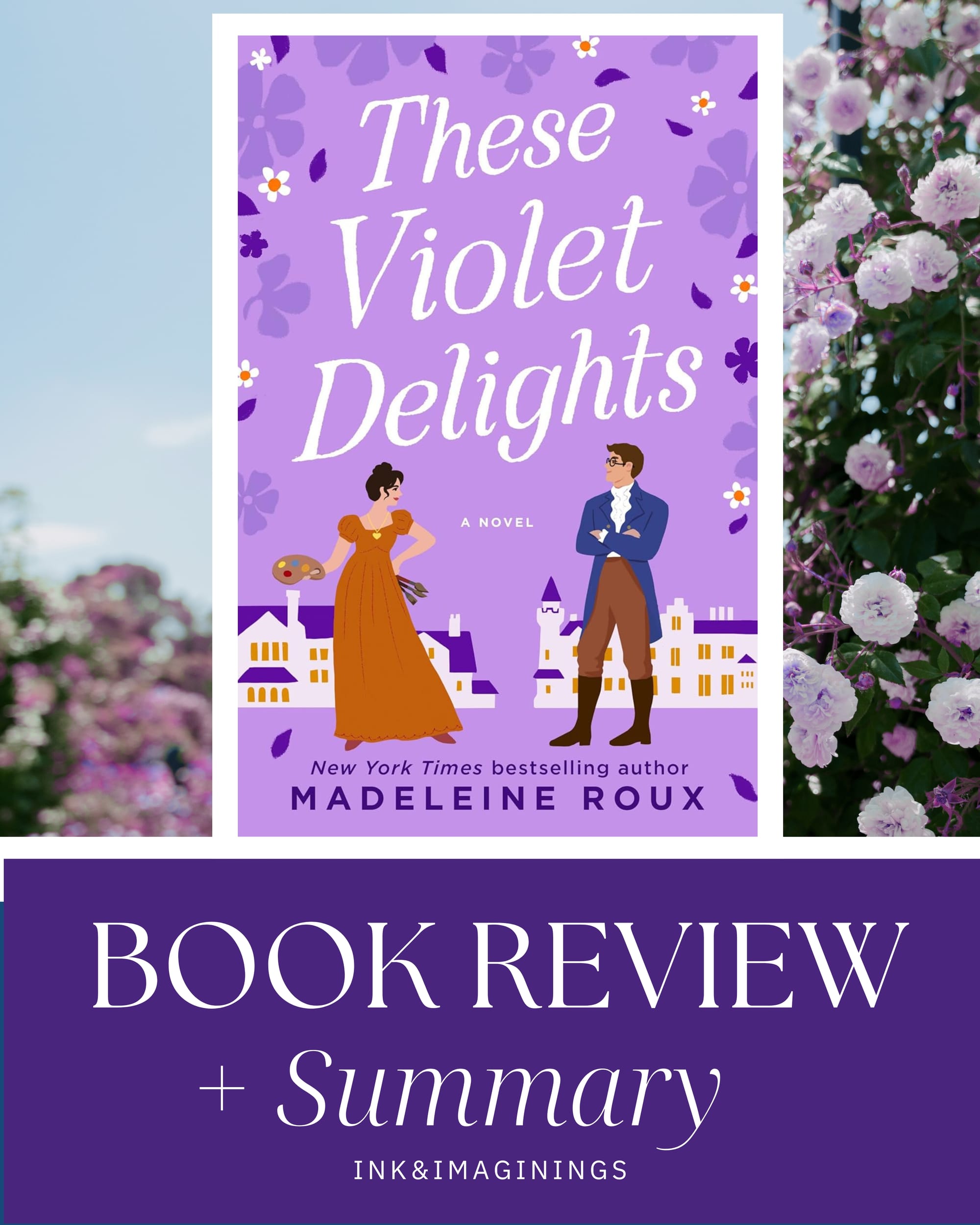 These Violet Delights by Madeleine Roux Book Review and Summary