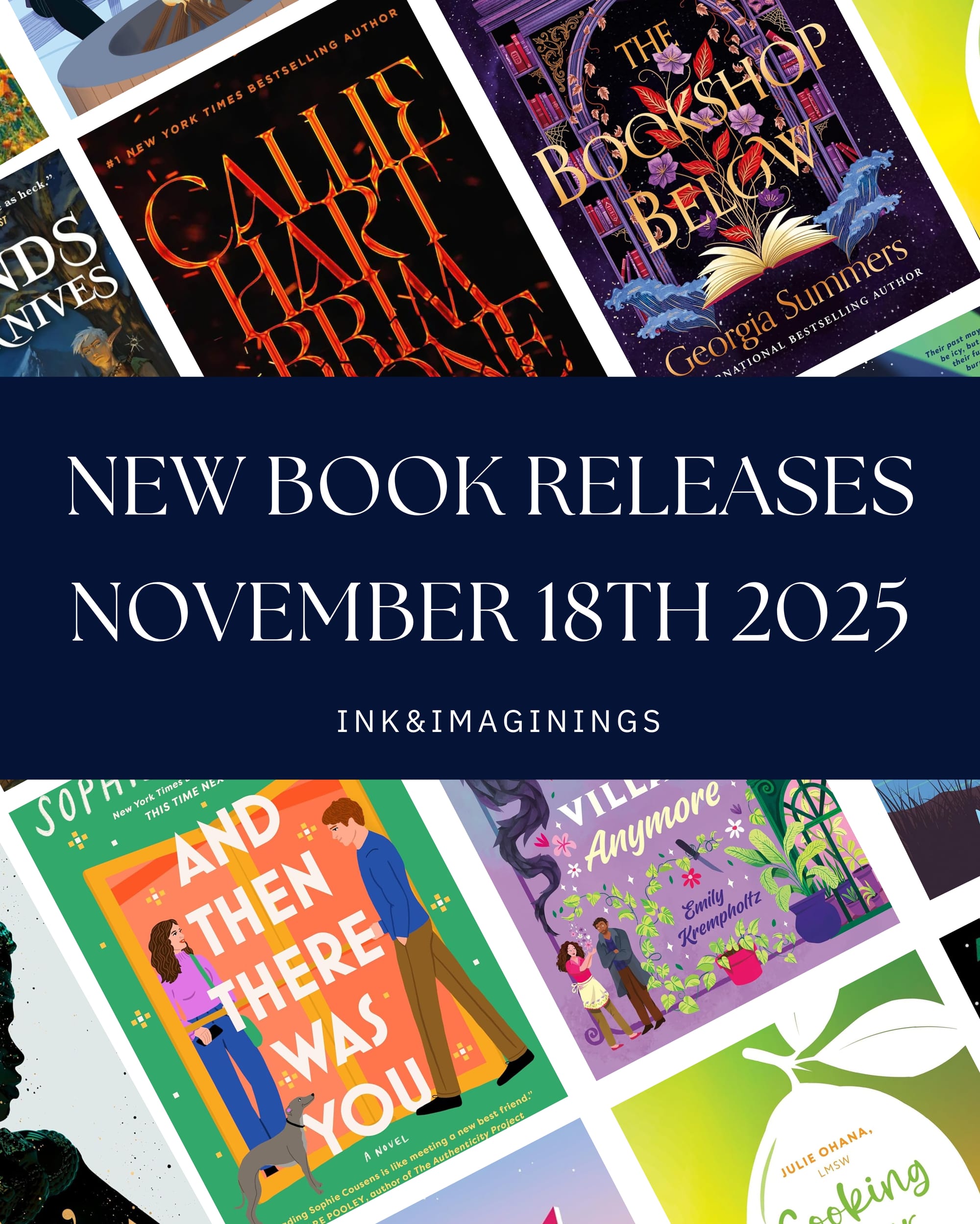 New Book Releases November 18, 2025