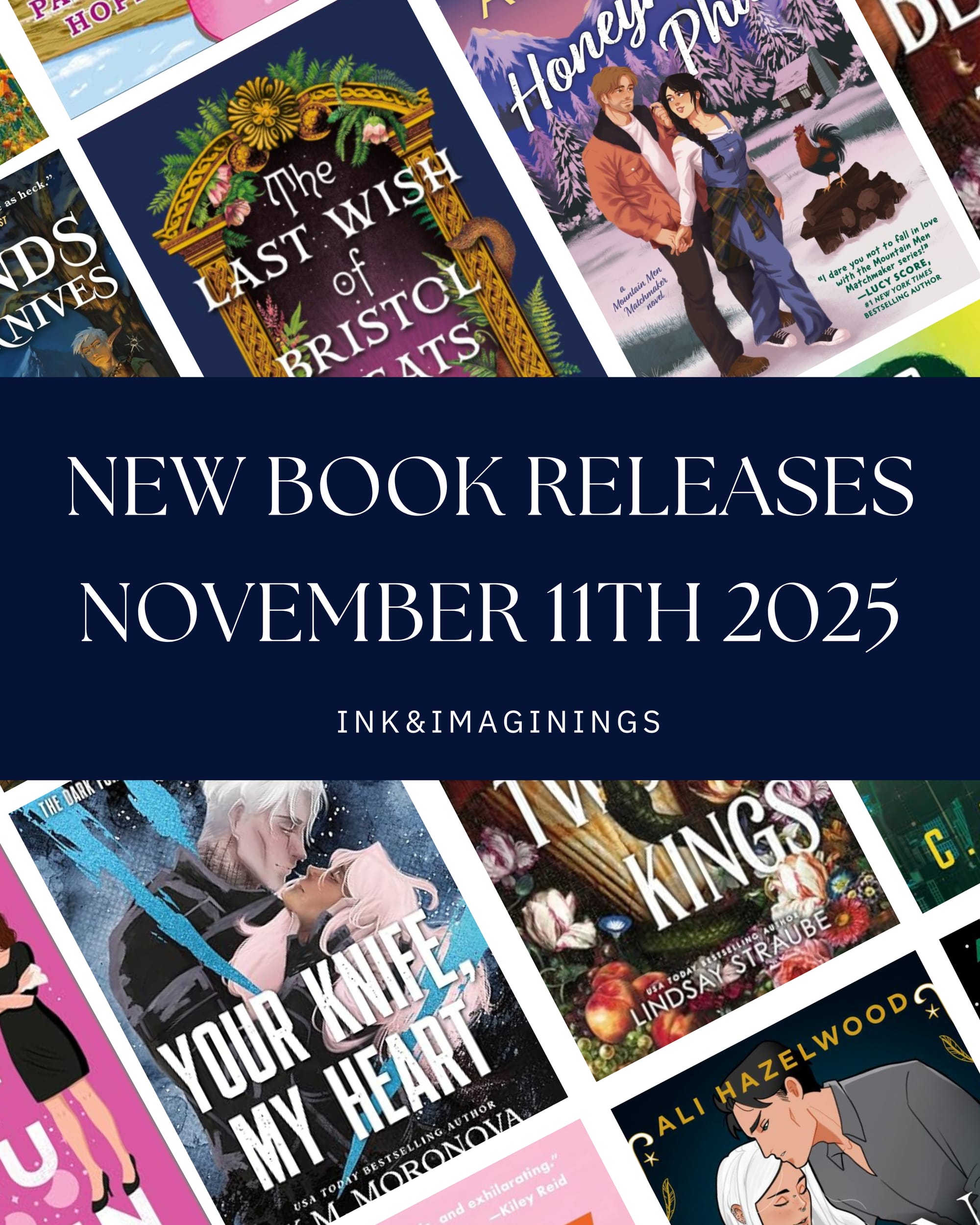 New Book Releases Coming Out November 11th 2025