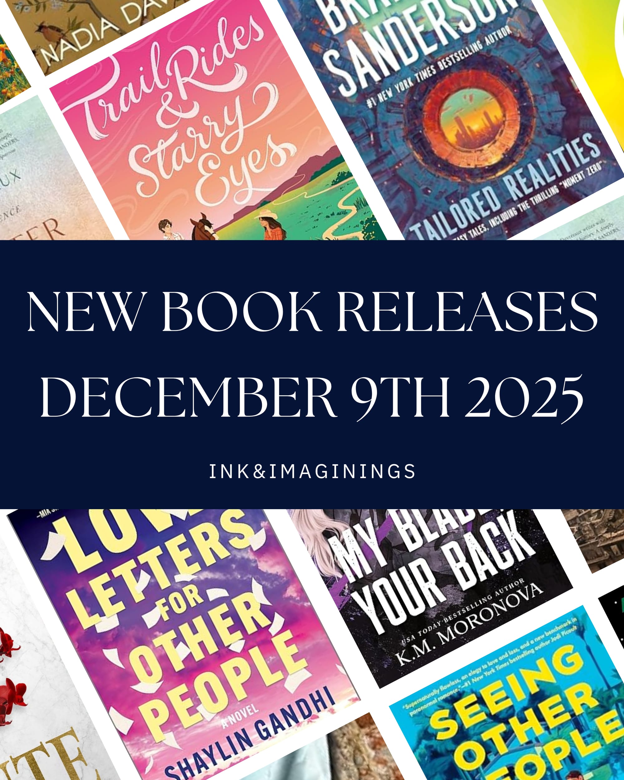 New Book Releases Coming Out December 9th, 2025