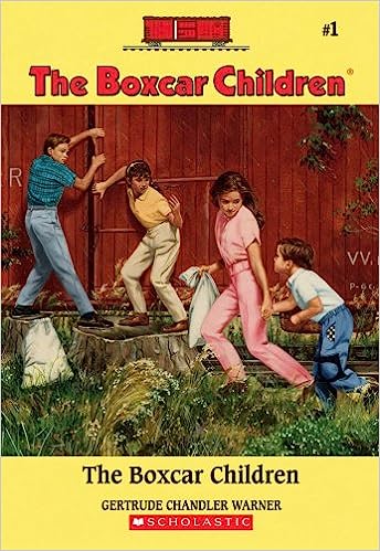 The Boxcar Children #1 book cover.