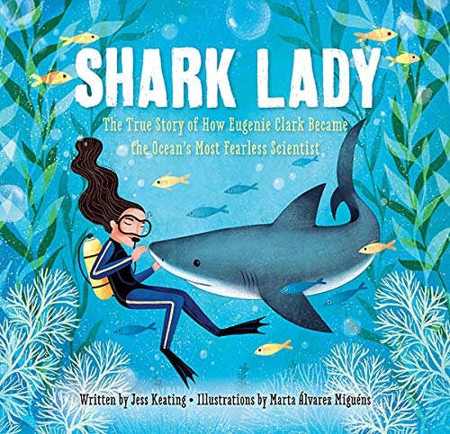 Shark Lady by Jess Keating, book cover