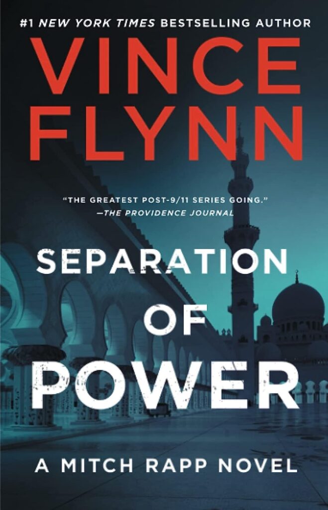 Mitch Rapp Seperation of Power book cover