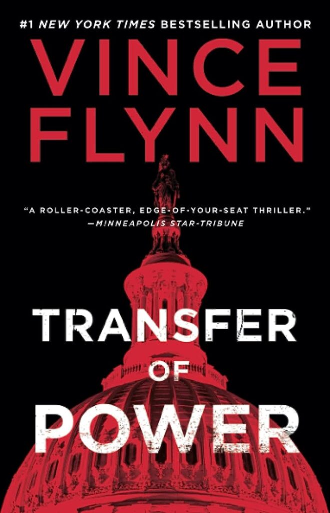 Mitch Rapp's Transfer of power book cover