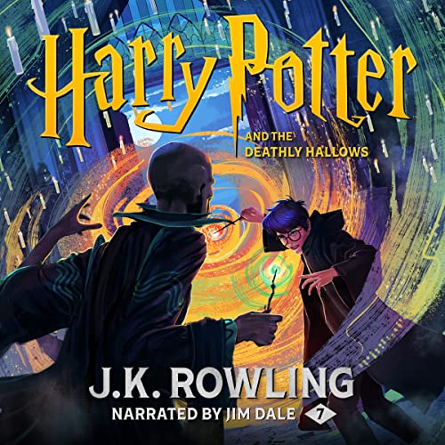 Harry Potter and the Deathly Hallows book cover