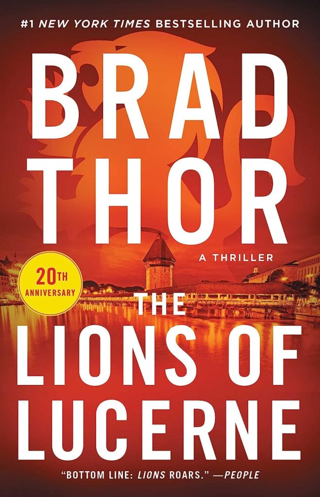 Brad Thor's The Lions of Lucerne Book cover