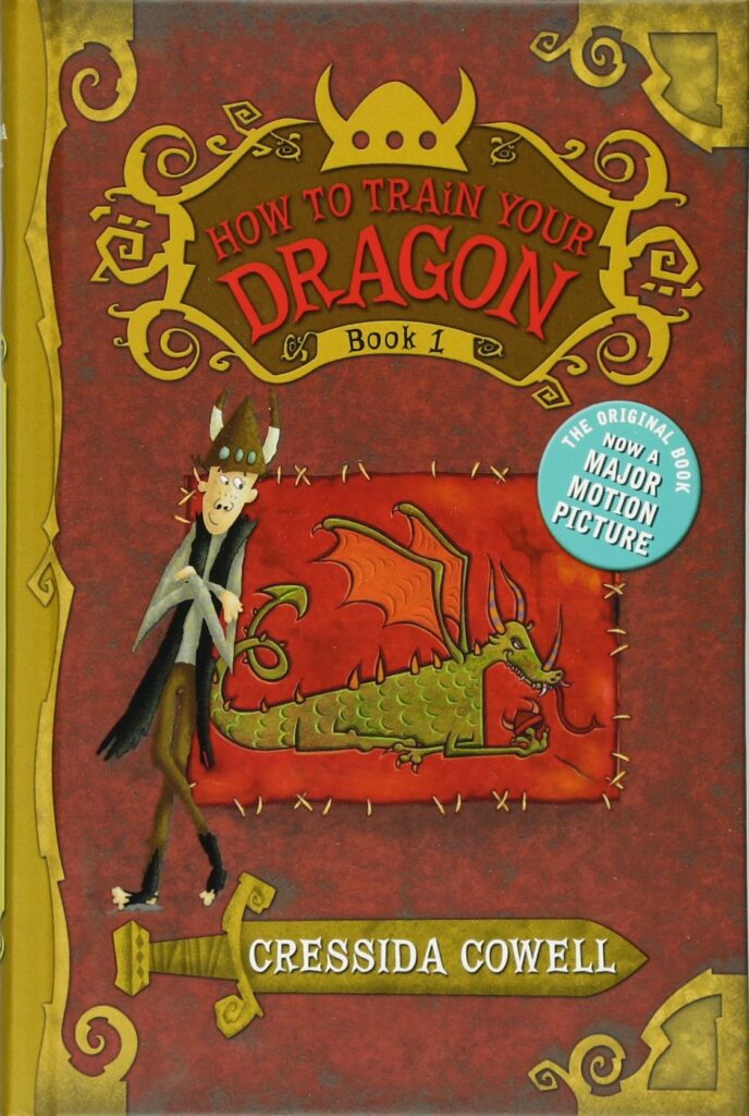 How to train your dragon book cover