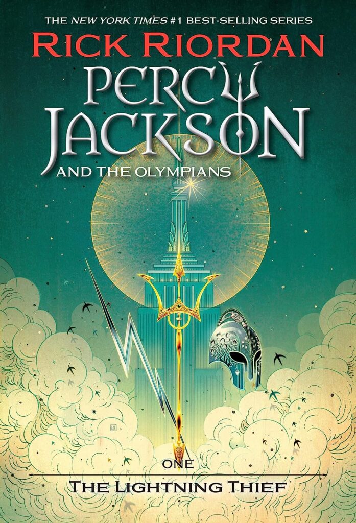 Percy Jackson and the Olympians book cover