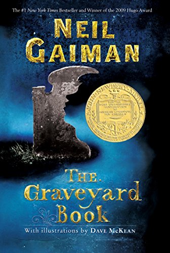 The Graveyard Book by Neil Gaiman cover art