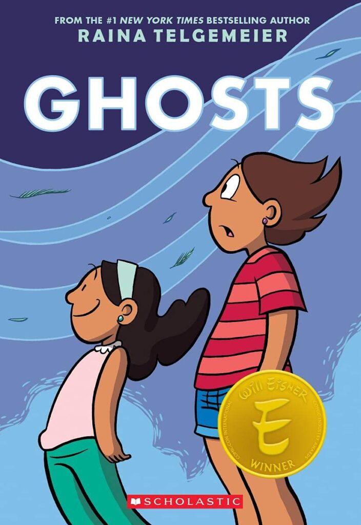 Ghosts by Raina Telgemeier cover art