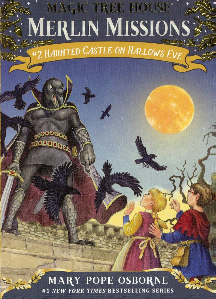 Magic Tree House: Haunted Castle on Hallows Eve cover art by Mary Pope Osborne