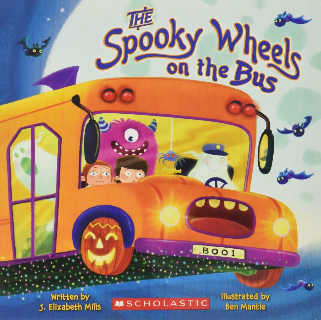 spooky wheels on the bus cover art