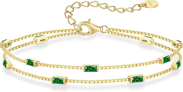 green jeweled bracelet